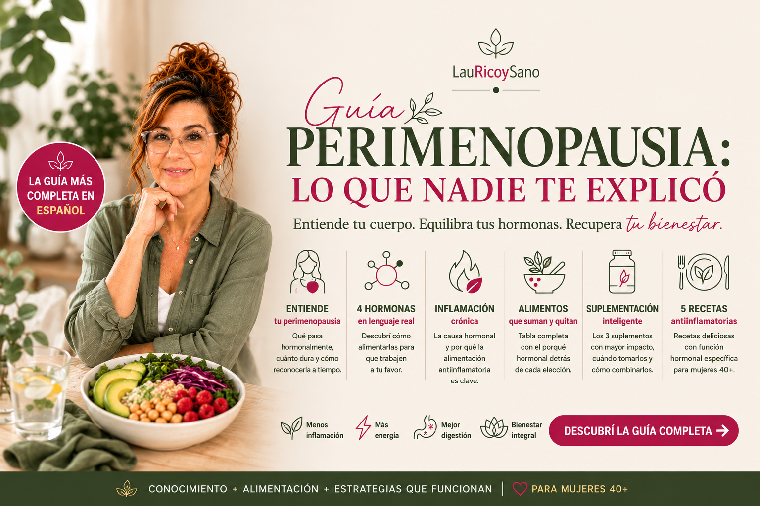 Guía Perimenopausia: Lo que nadie te explicó